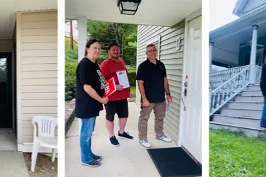 Pictures of CWA Local 1120 Canvassing in Hudson Valley