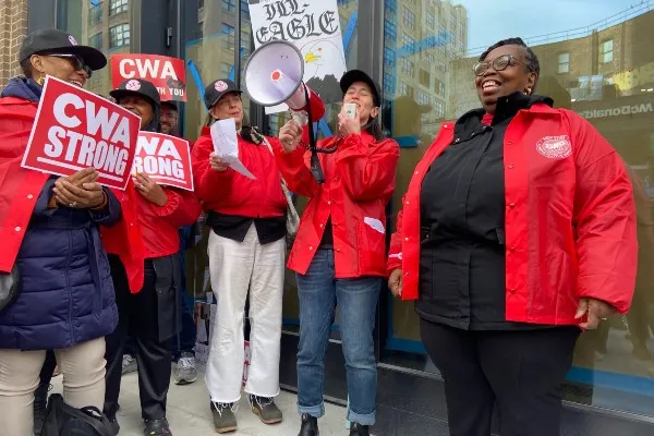 Bird Union-CWA 1180 rally