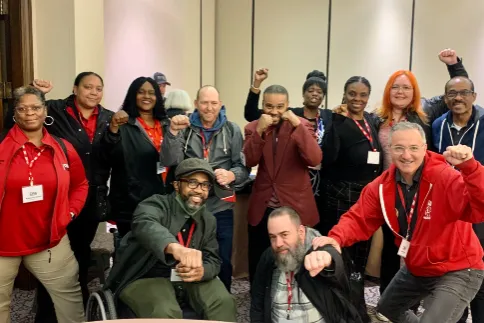 CWA NJ D1 represent at USW/CWA H&S conference