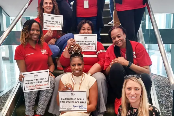 CWA NJ State Workers fighting for a fair contract