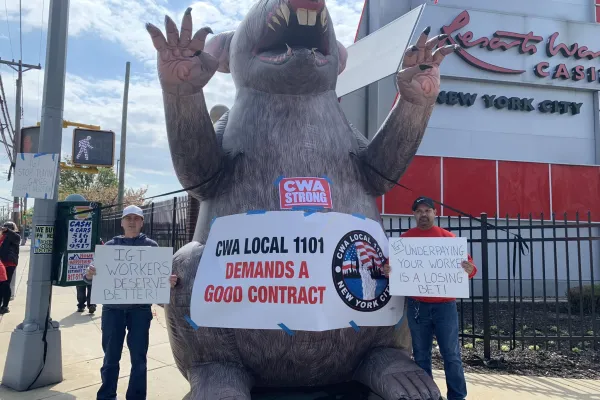 CWA Local 1101 rallies for a fair contract with IGT