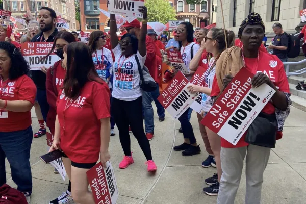NJ Safe Staffing Rally May 2023