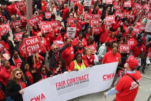 CWA State Worker Bargaining in New Jersey