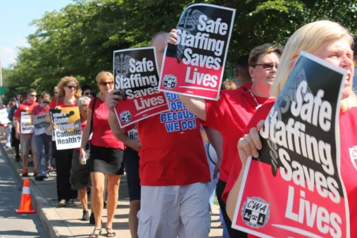 CWA Safe Staffing Saves Lives