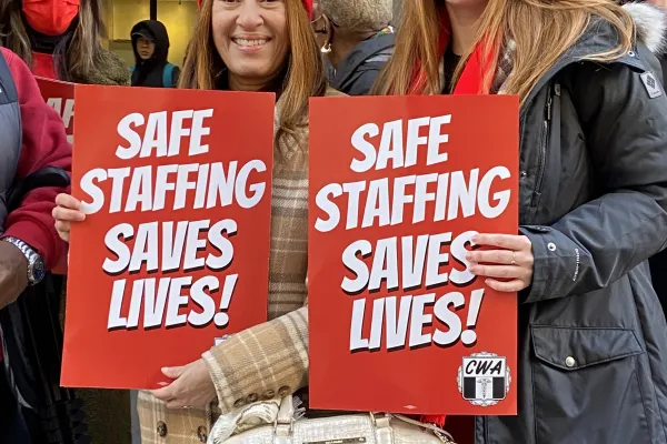CWA Safe Staffing Saves Lives