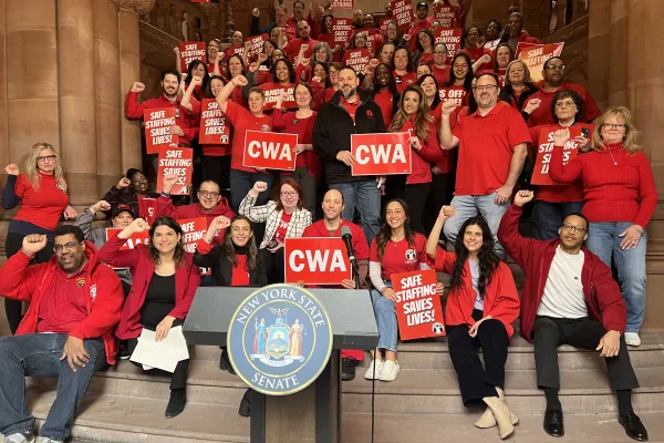 CWA Healthcare Lobby Day and Rally