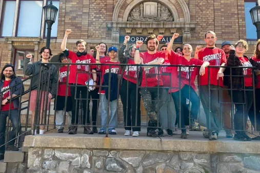 New York State College of Ceramics organizing with CWA