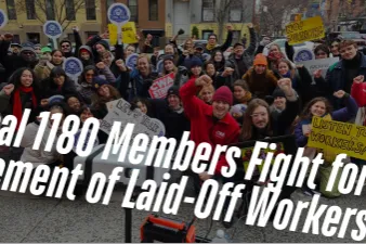CWA Local 1180 StoryCorps workers fight to reinstate workers