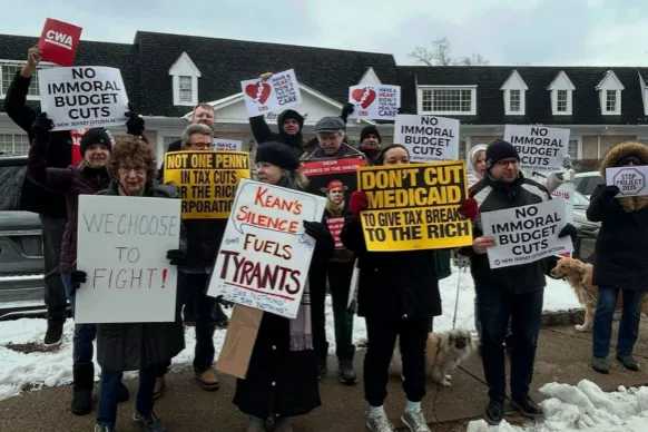 CWAers tell Congress Have a Heart