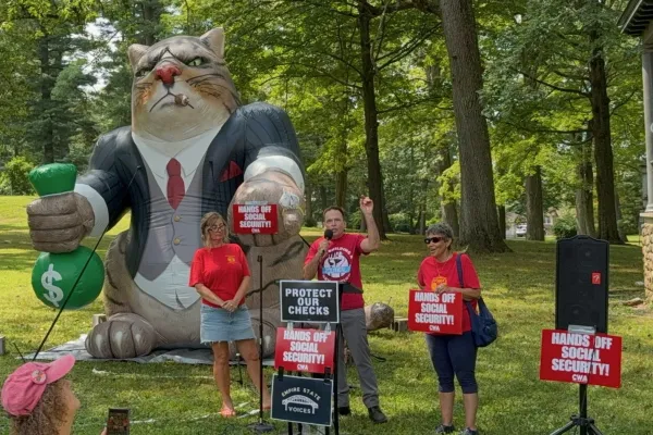 CWA Local 1103 Rep. Lawler event