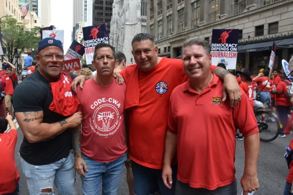 CWA at the NYC Labor Day Parade 2025