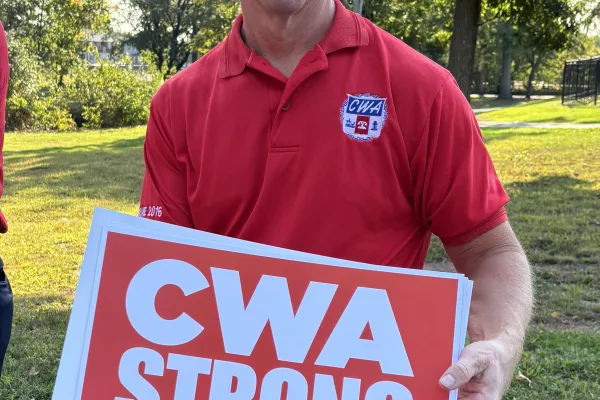 Billy Gallagher, Assistant to the VP, CWA District 1