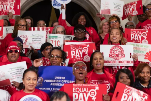 CWA Local 1180 Equal Pay Day