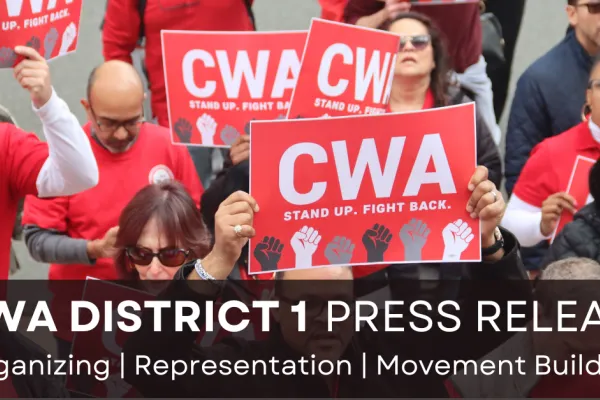 CWA Press release