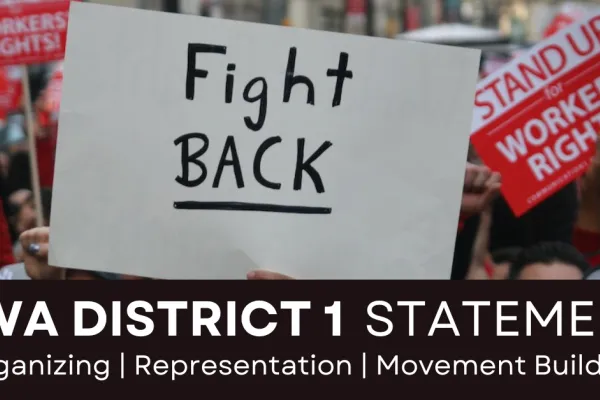 CWA District 1 Statement