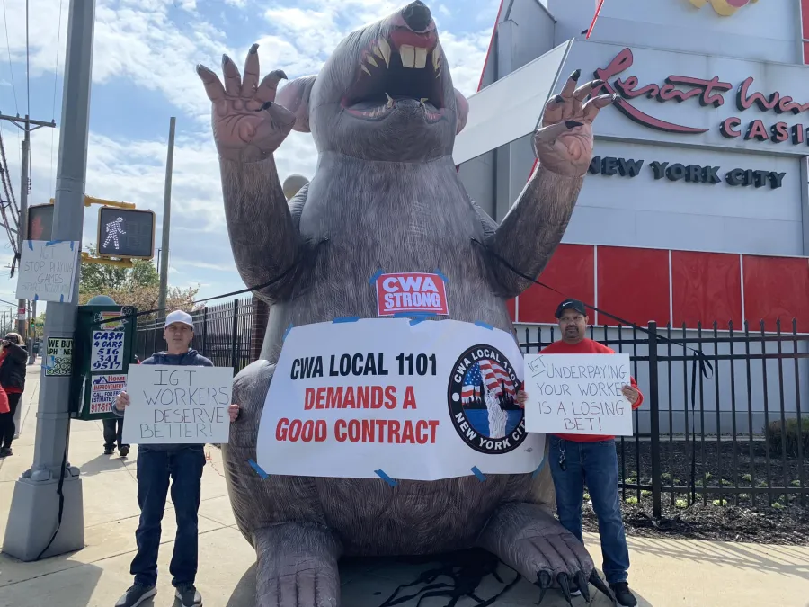 CWA Local 1101 rallies for a fair contract with IGT