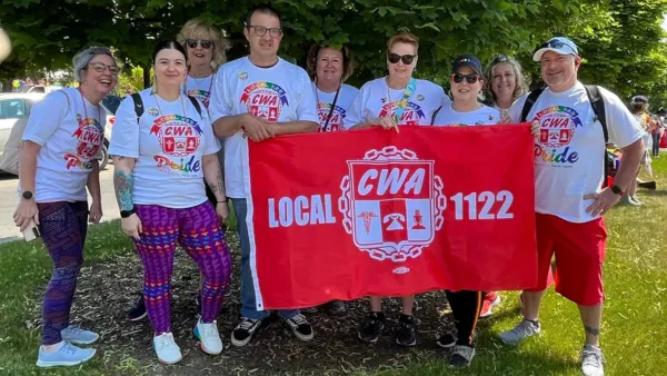 CWA 1122 Pride parade