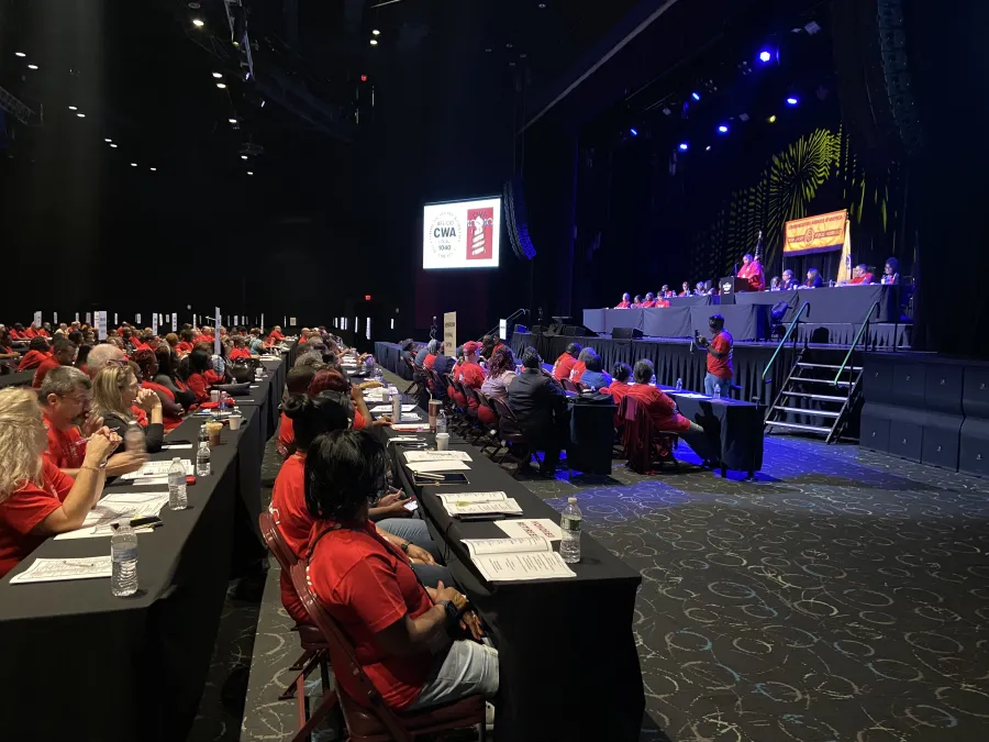 CWA Locals in New Jersey Build Power, Install New Officers Alongside