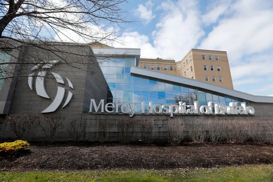 CWA District 1 on Tuesday submitted more than 2,000 staffing complaints at Catholic Health's facilities, including Mercy Hospital of Buffalo.