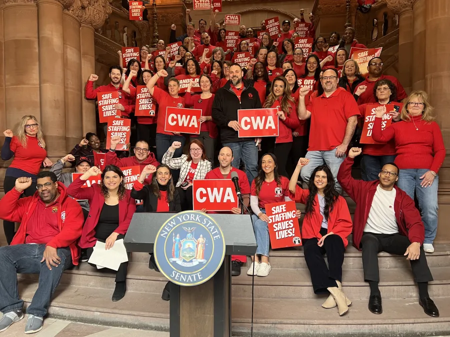 CWA Healthcare Lobby Day and Rally