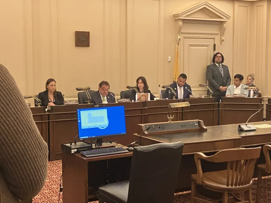 NJ Senate Committee Testimony