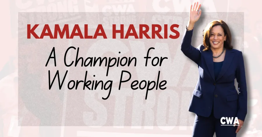 CWA for Kamala Harris for President