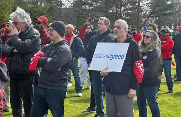 CWA Local 1104 National Grid workers solidarity