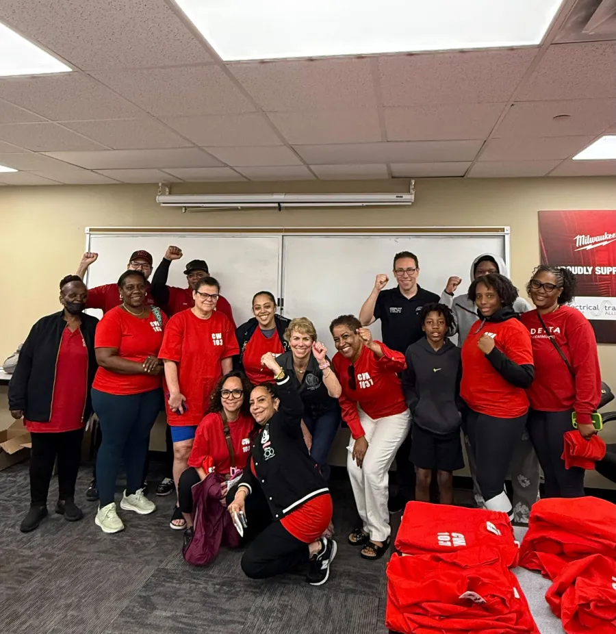 CWA members in NJ working to help elect pro-worker candidates