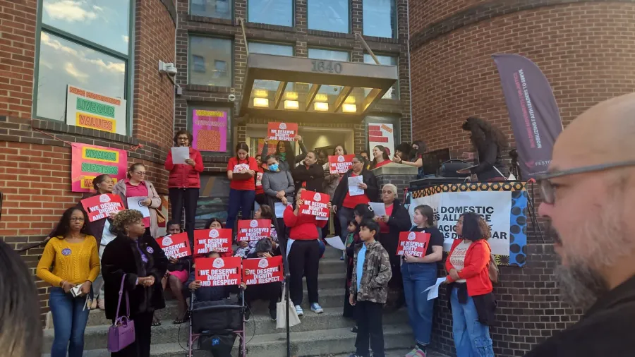 CWA Local 1180 NDWA rally