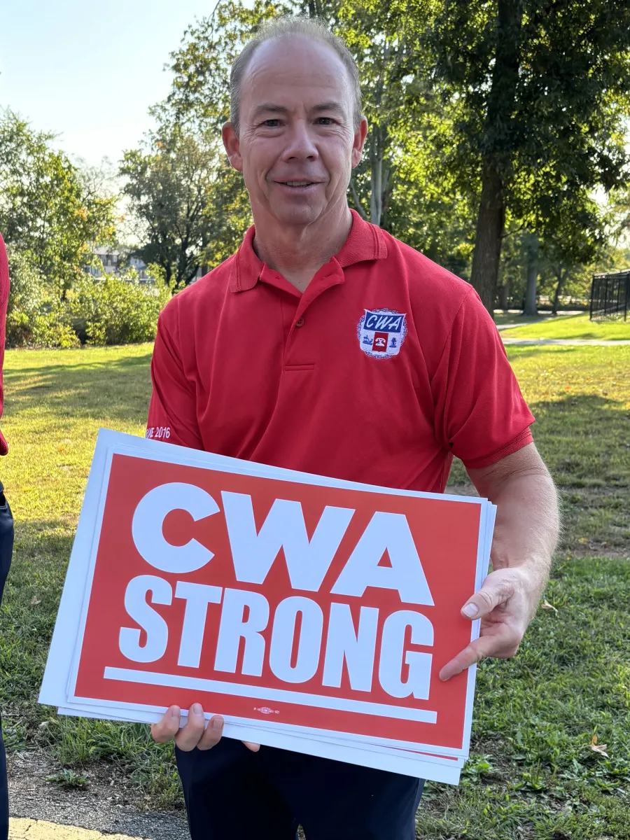 Billy Gallagher, Assistant to the VP, CWA District 1