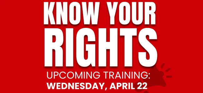 Know Your Rights