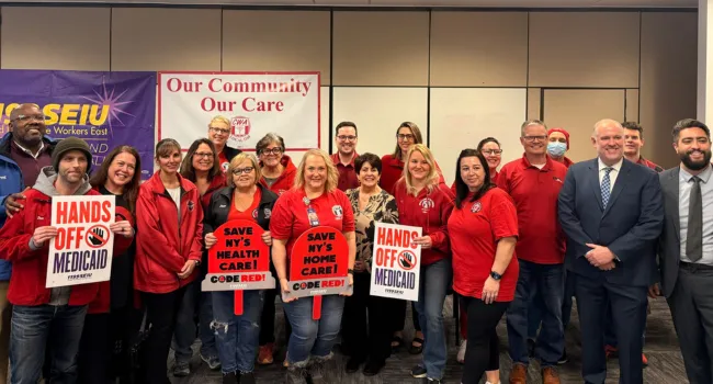 CWA Western NY Healthcare Press Conference