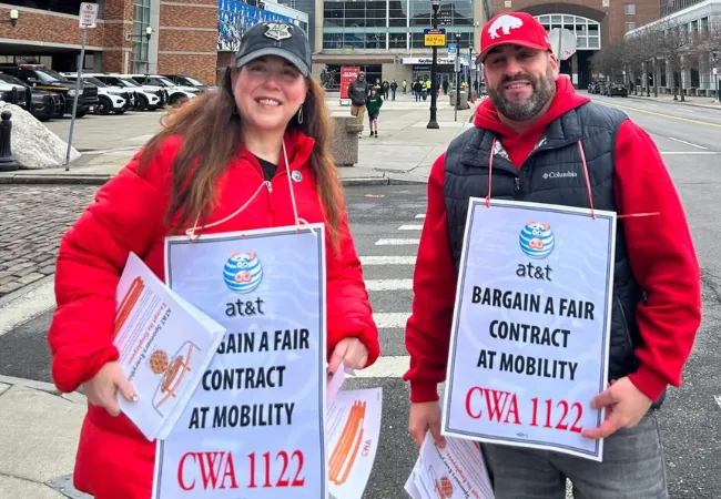 CWA Local 1122 ATT Mobility event