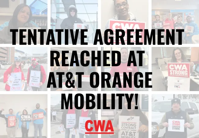 CWA TA at ATT Mobility