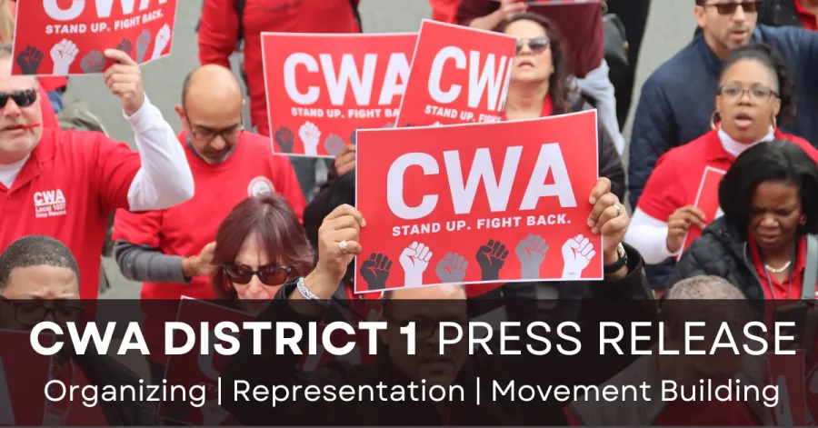 CWA Press release