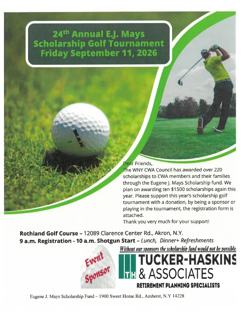 Mays Golf Flyer 2026