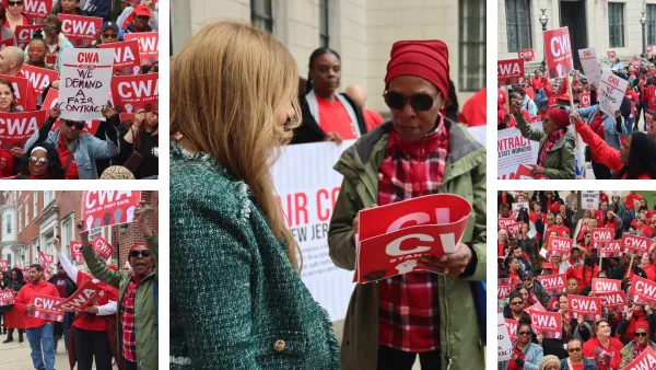 CWA NJ State Worker mobilization