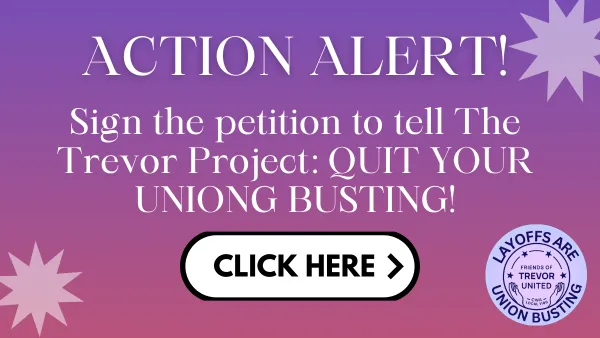 Trevor Project Action Alert