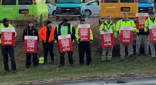 CWA Local 1103 and 1109 workers at Altice settle contract
