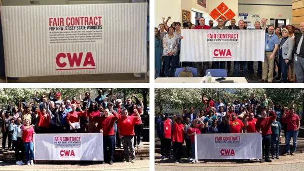 CWA NJ State Worker mobilization