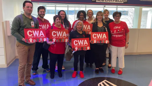 CWA Healthcare worker rally in Buffalo