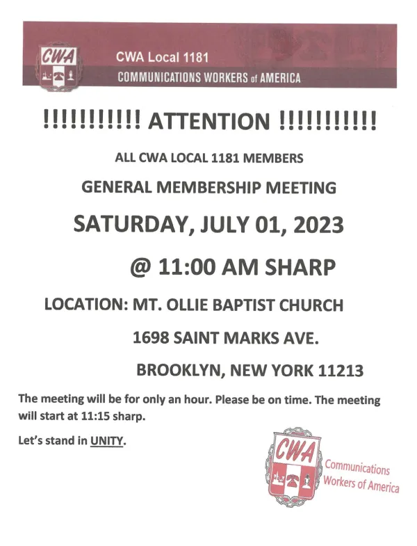 Meeting on July1, 2023