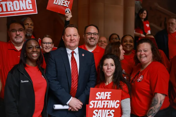 CWA Local 1122 President Chris Ryan, candidate for NY State Senate