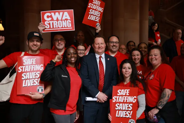 CWA Local 1122 President Chris Ryan, candidate for NY State Senate