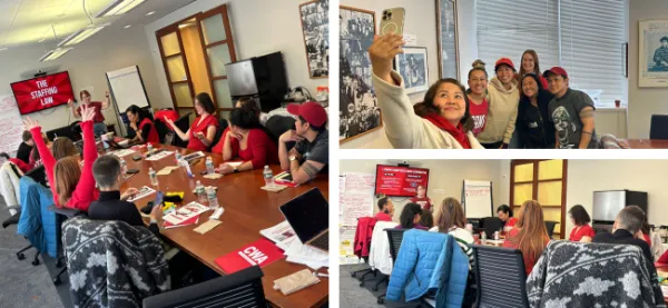 CWA Local 1104 mobilization