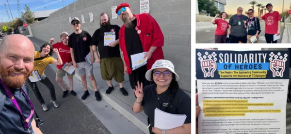 CWA Local 1123 TCGunion at MagicCon Vegas