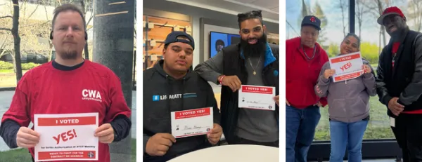 CWA District 1 ATT Mobility mobilization