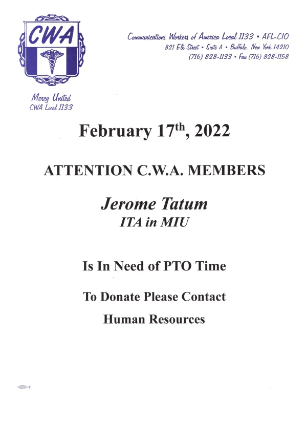 Donate PTO