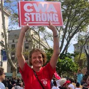 Pam Galpern, CWA Local 1101